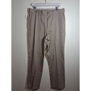 NWT Covington Chinos Khaki Pants Flat Front Classic Fit Comfort Men's Size 34x34